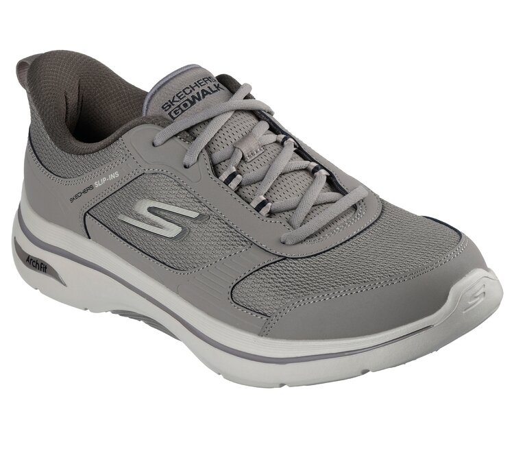 Skechers schoen kaki tweede thumbnail