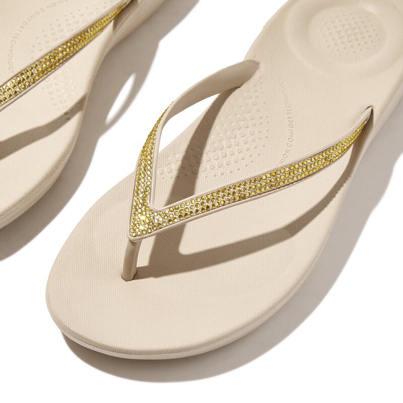 Fitflop teenslipper beige-photo-4