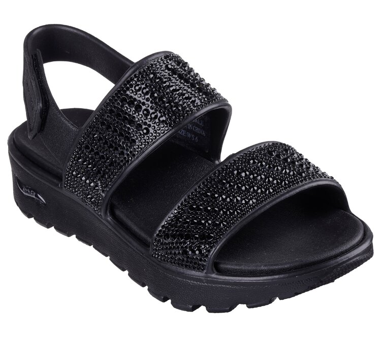 Skechers sandaal zwart tweede thumbnail