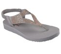 Skechers teenslipper taupe-thumb-2