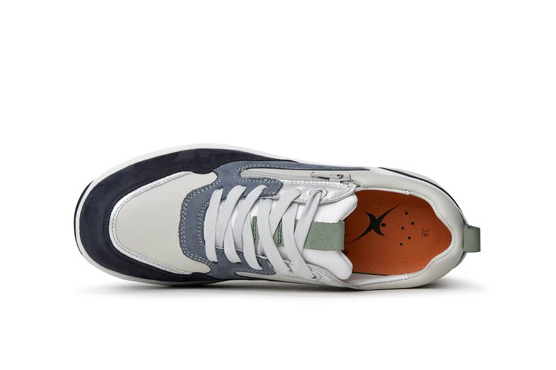 Xsensible schoen wit / blauw-photo-4