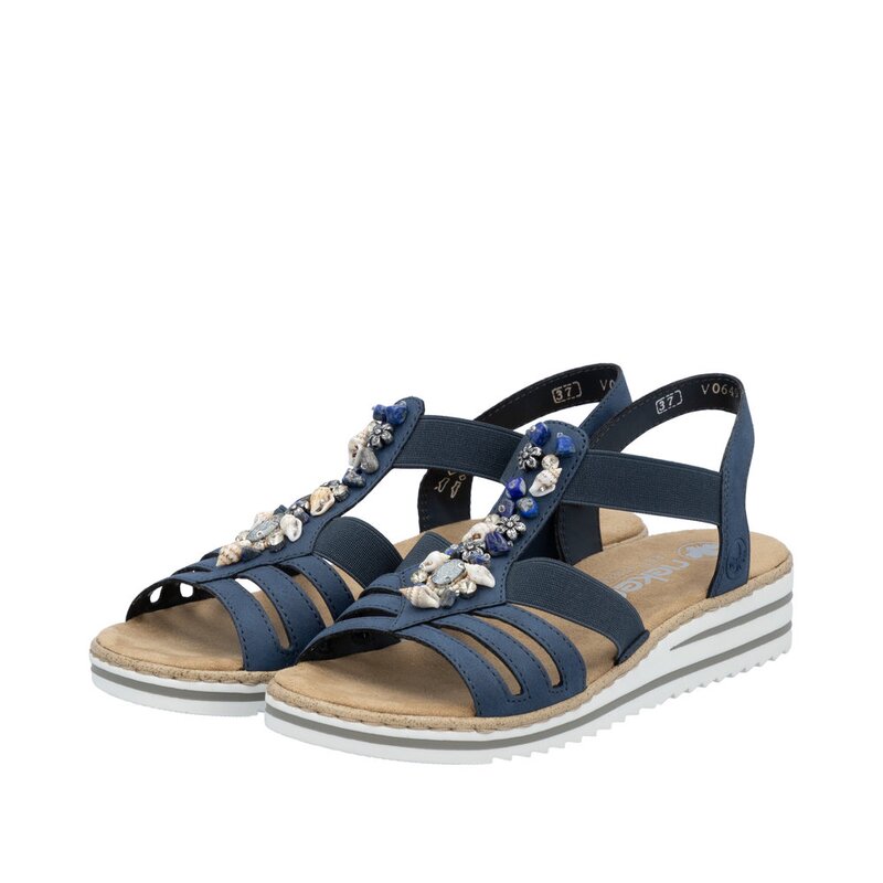 Rieker sandaal blauw-photo-7