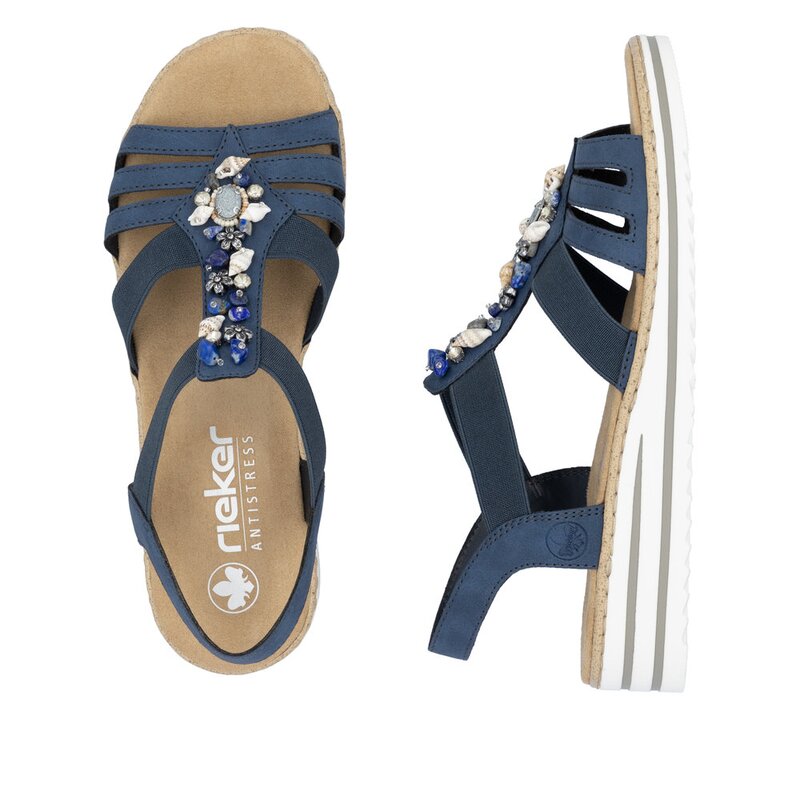 Rieker sandaal blauw-photo-6