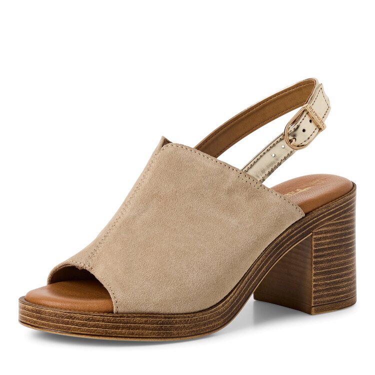 Tamaris sandaal beige tweede thumbnail