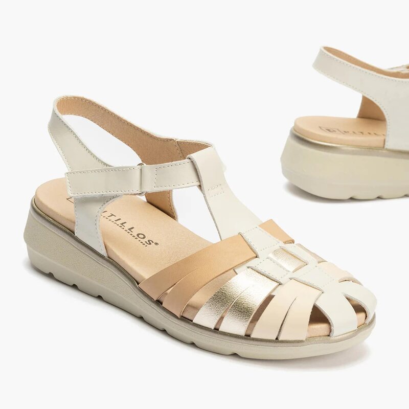 Pitillos schoen beige-photo-5