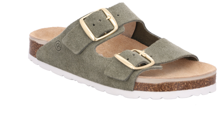 Rohde pantoffel kaki eerste thumbnail