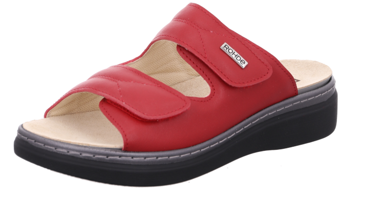 Rohde pantoffel rood eerste thumbnail