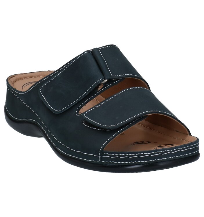 Dr mauch pantoffel blauw tweede thumbnail