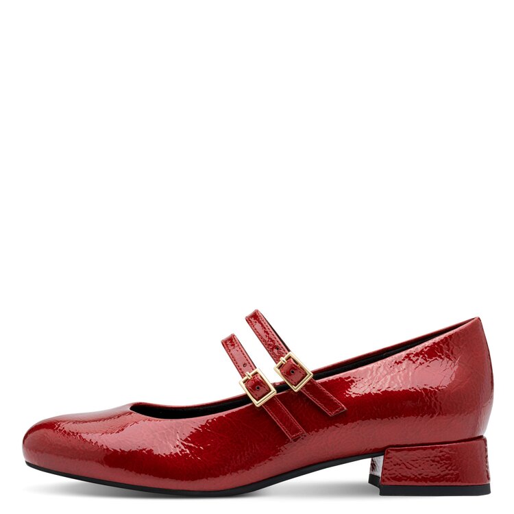 Marco tozzi ballerina rood eerste thumbnail