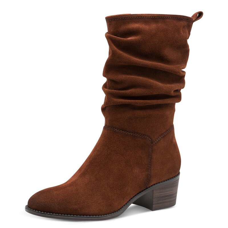 Tamaris botje cognac-photo-3
