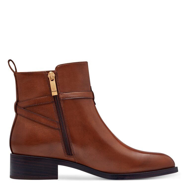 Tamaris botje cognac tweede thumbnail