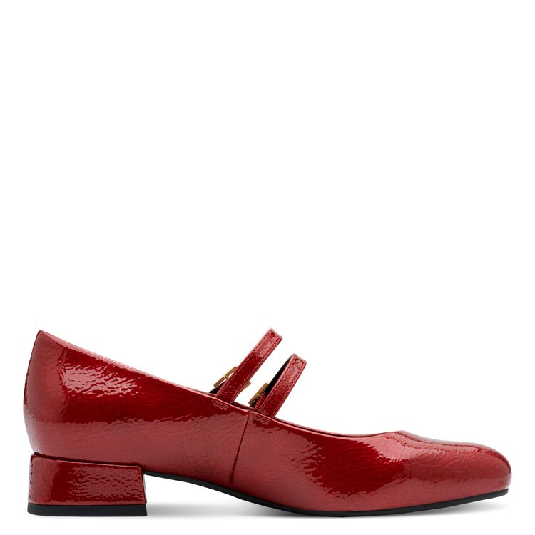 Marco tozzi ballerina rood tweede thumbnail