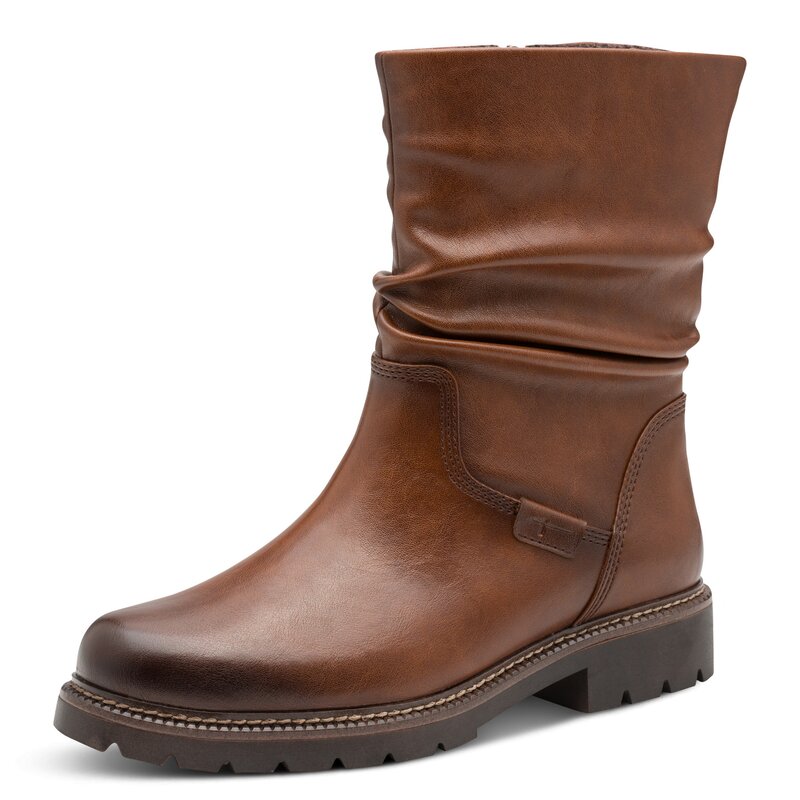 Tamaris botje cognac-photo-3