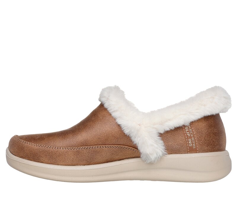 Skechers pantoffel cognac-photo-3