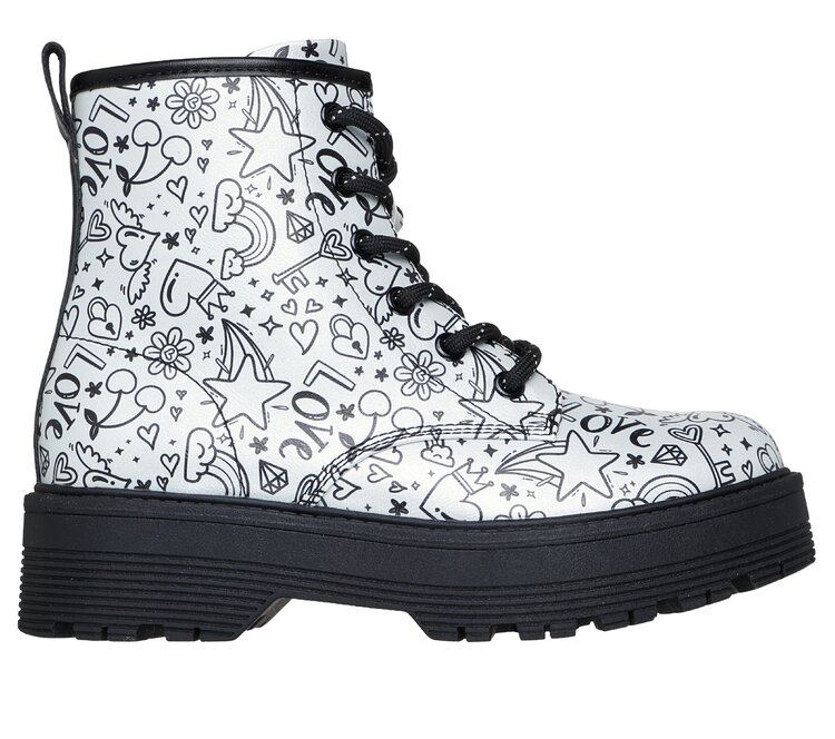 Skechers botje zilver eerste thumbnail