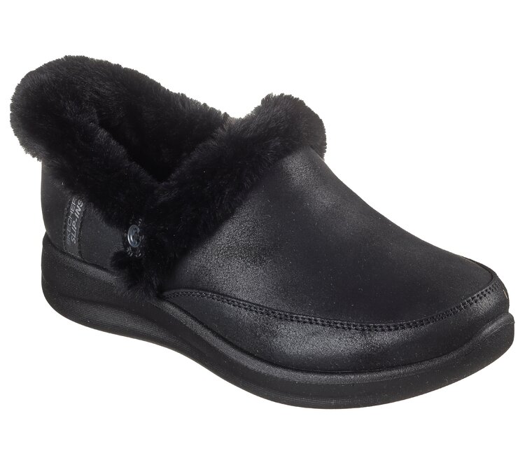 Skechers pantoffel zwart tweede thumbnail