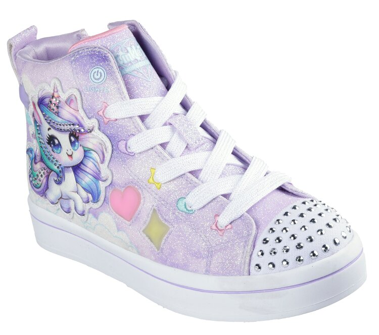 Skechers schoen lavendel tweede thumbnail