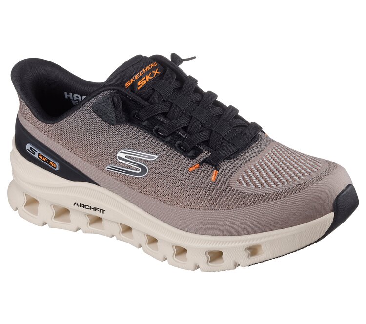 Skechers schoen taupe tweede thumbnail