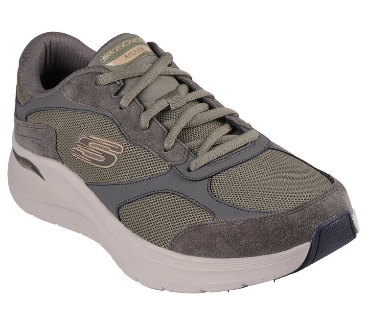 Skechers schoen olive tweede thumbnail