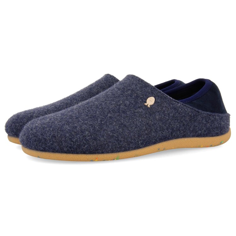 Hot potatoes pantoffel blauw tweede thumbnail