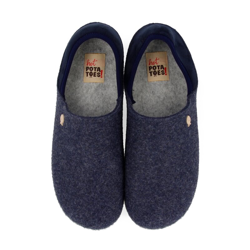 Hot potatoes pantoffel blauw-photo-4