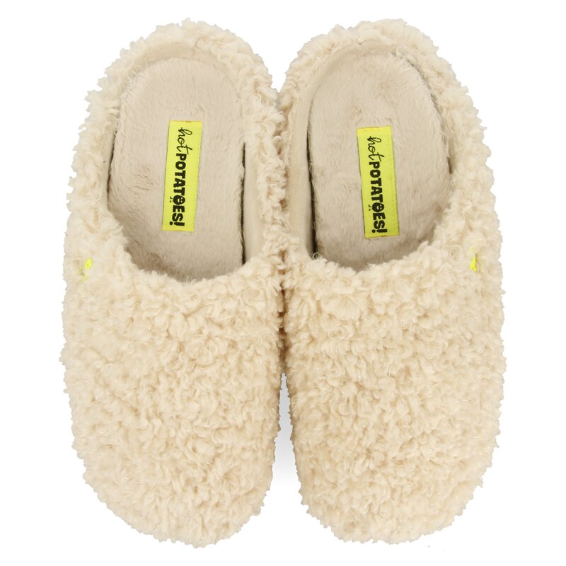 Hot potatoes pantoffel off white-photo-3