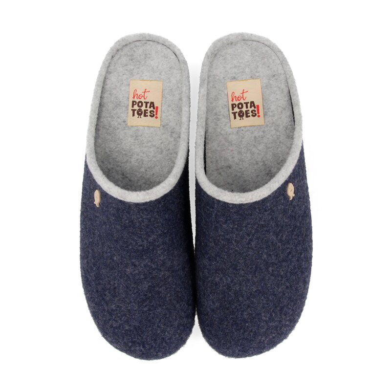 Hot potatoes pantoffel blauw-photo-4