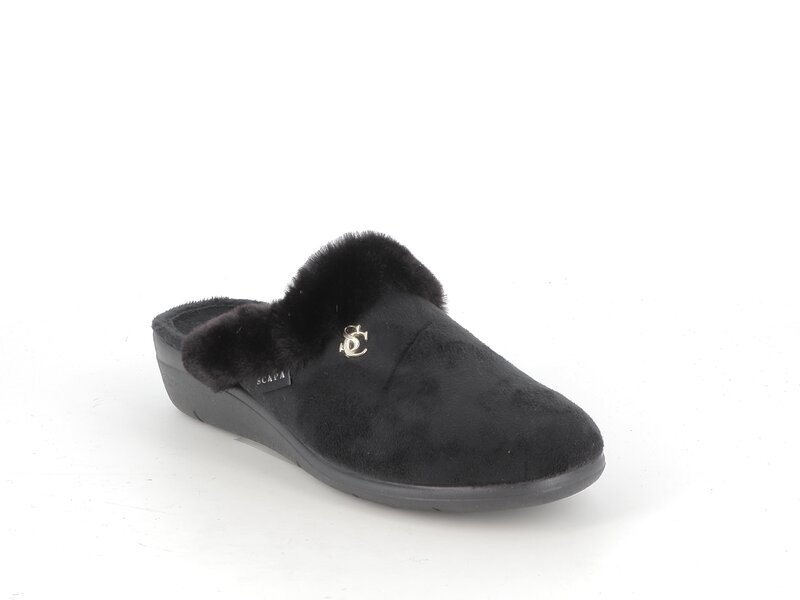 Scapa pantoffel zwart-photo-1