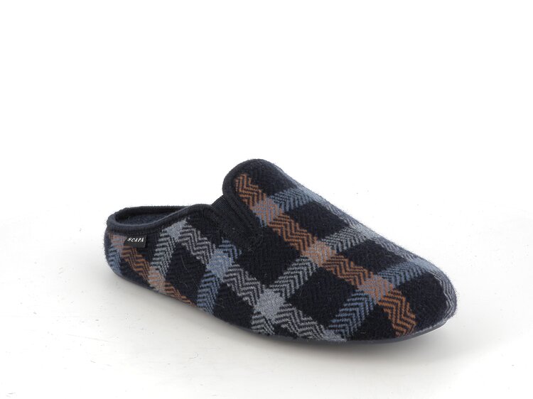 Scapa pantoffel blauw eerste thumbnail