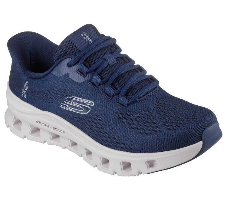 Skechers schoen blauw tweede thumbnail