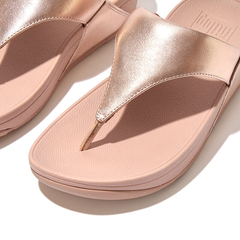 Fitflop teenslipper gold-photo-4