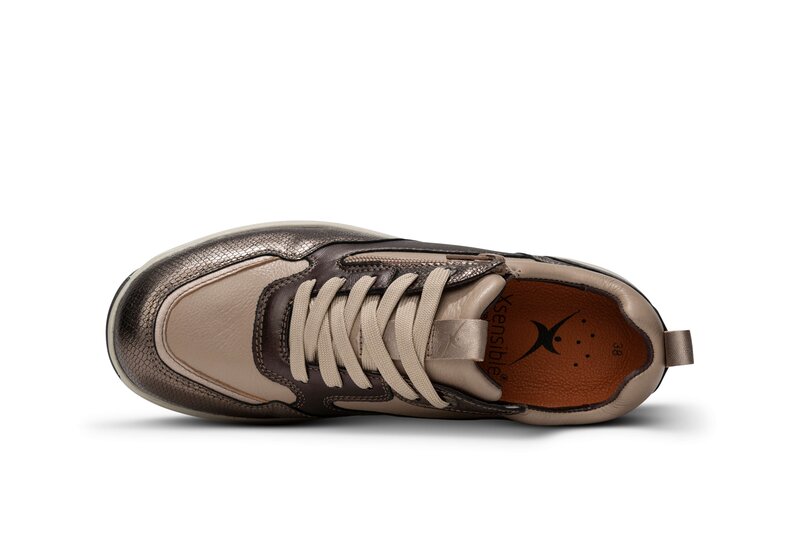 Xsensible schoen taupe-photo-4