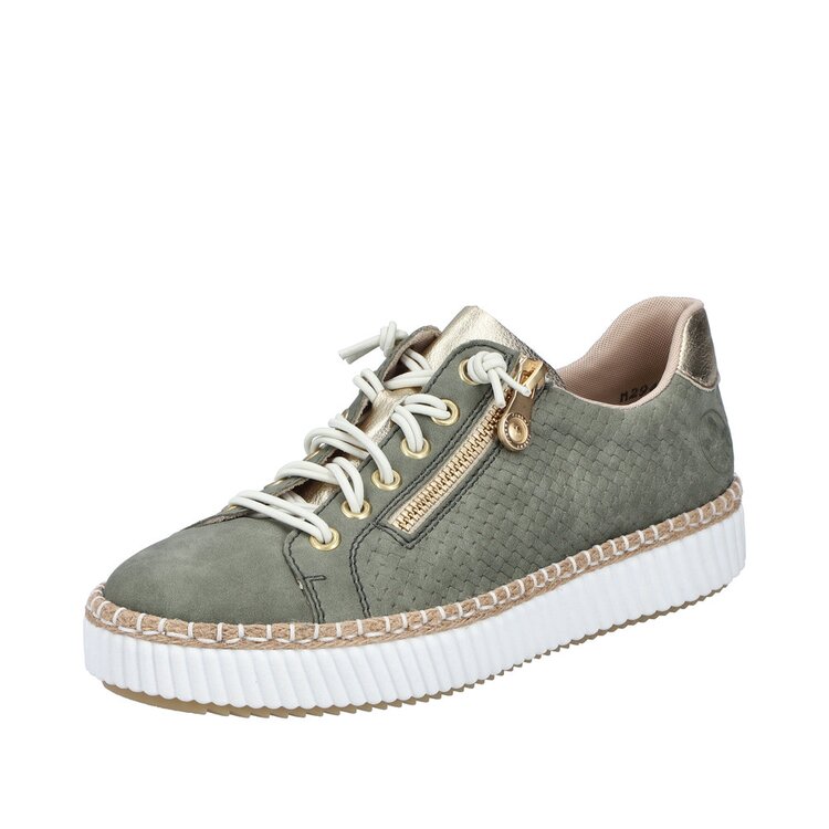 Rieker schoen kaki tweede thumbnail