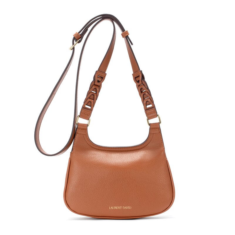 Laurent david handtassen cognac-photo-3