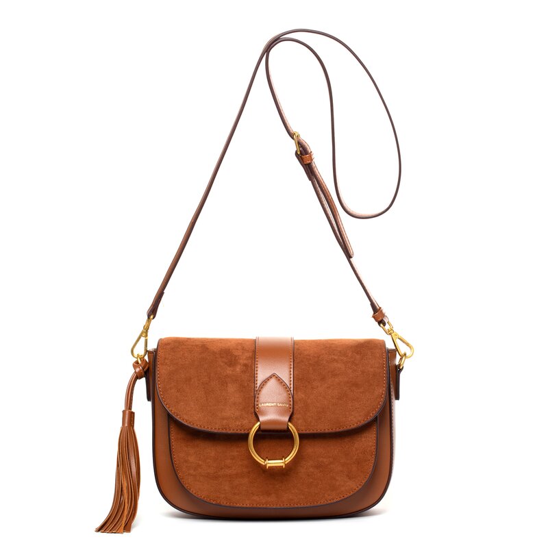 Laurent david handtassen cognac-photo-1