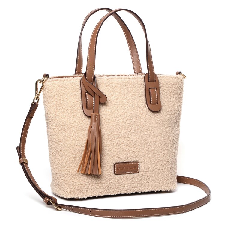 Laurent david handtassen beige tweede thumbnail