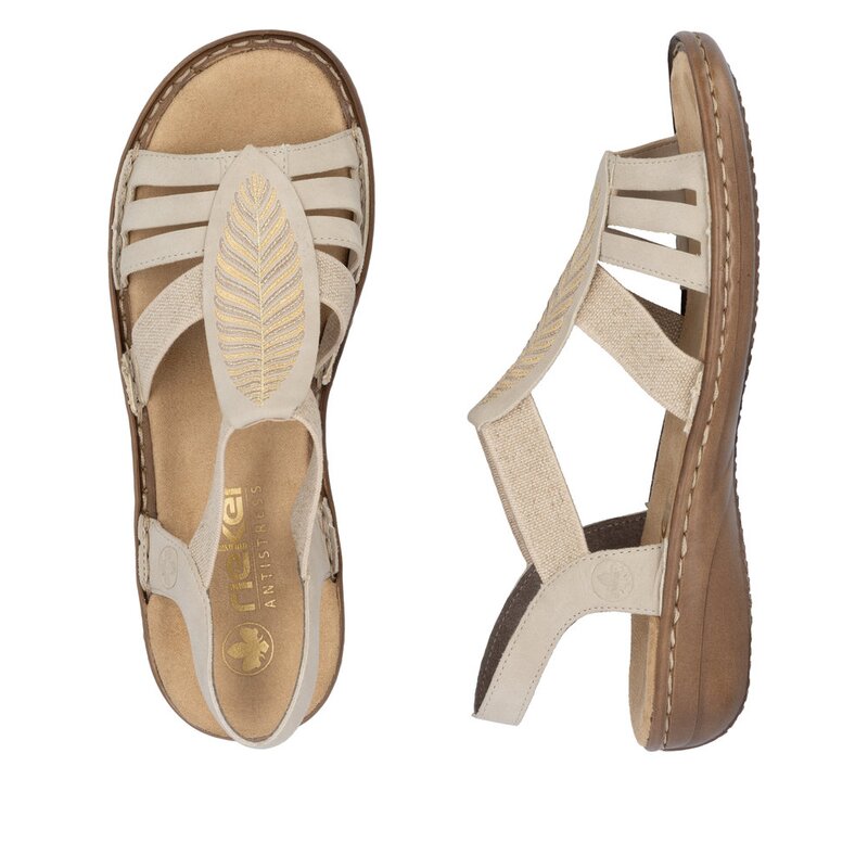 Rieker sandaal beige-photo-6