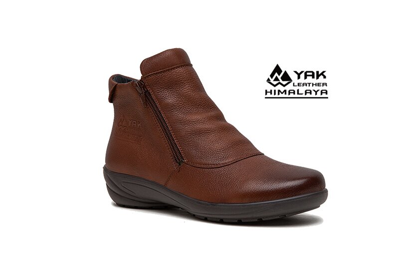Comfort schoen cognac-photo-3