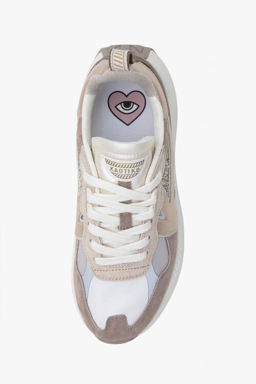 Kaotiko schoen beige tweede thumbnail