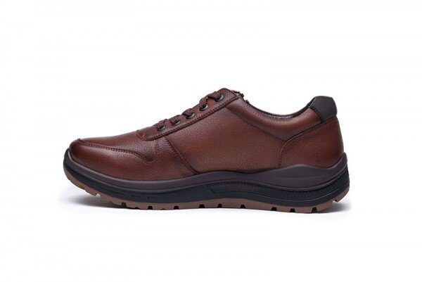 Comfort schoen cognac tweede thumbnail