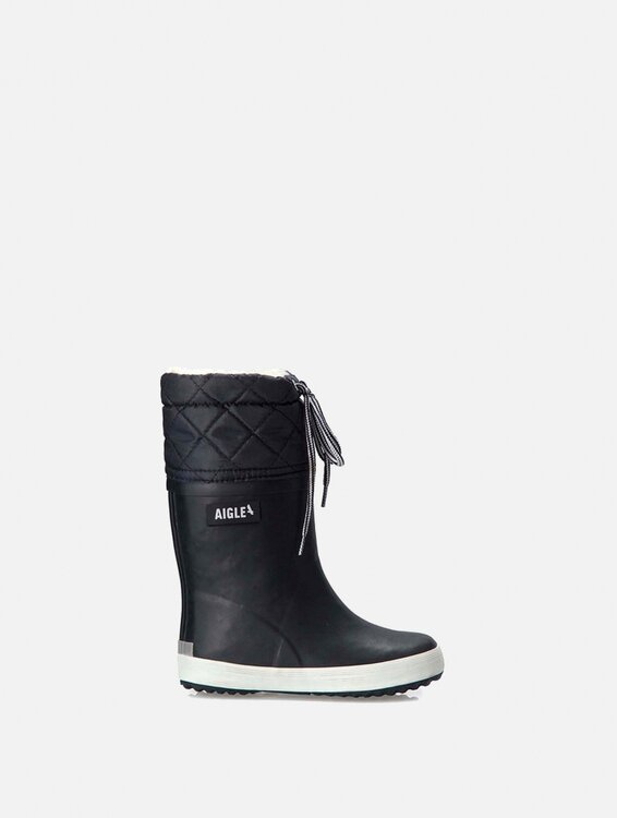 Aigle rubber blauw eerste thumbnail