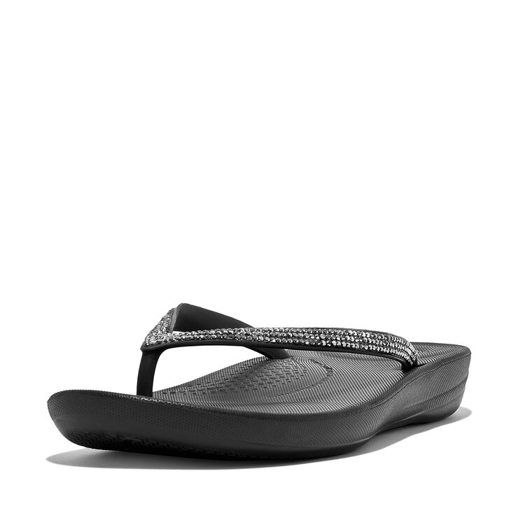 Fitflop teenslipper zwart tweede thumbnail