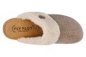 Fly flot pantoffel taupe-thumb-4