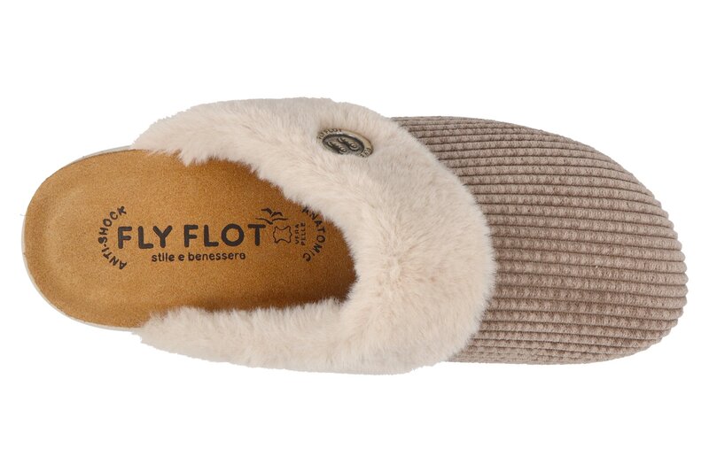 Fly flot pantoffel taupe-photo-4