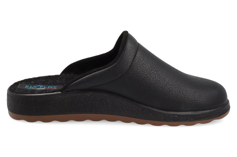 Fly flot pantoffel zwart-photo-2