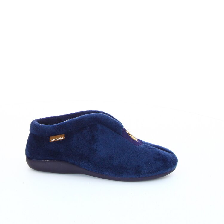 Hush puppies pantoffel blauw eerste thumbnail