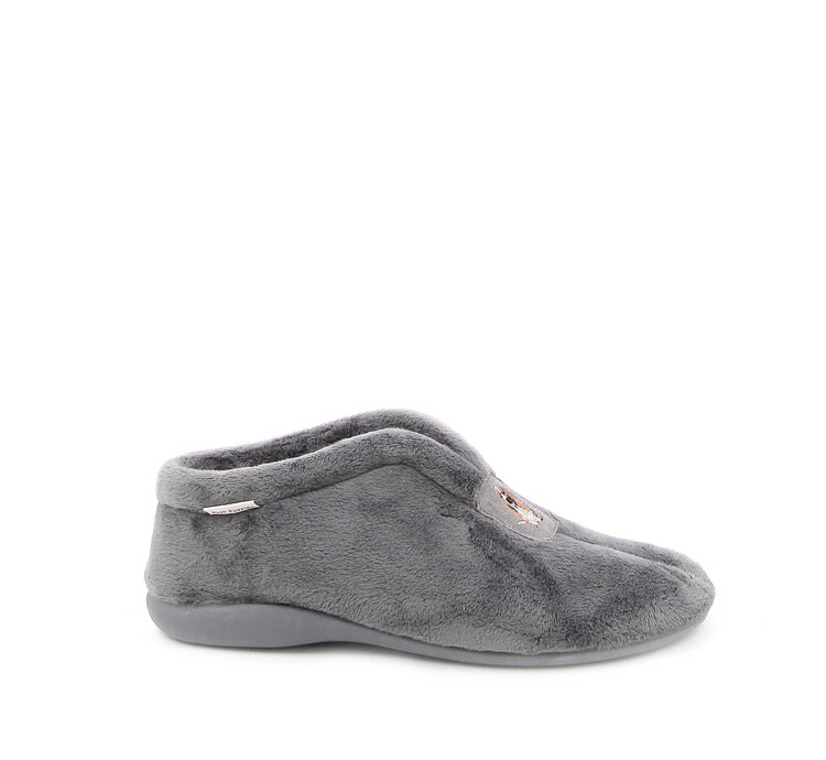 Hush puppies pantoffel grijs eerste thumbnail