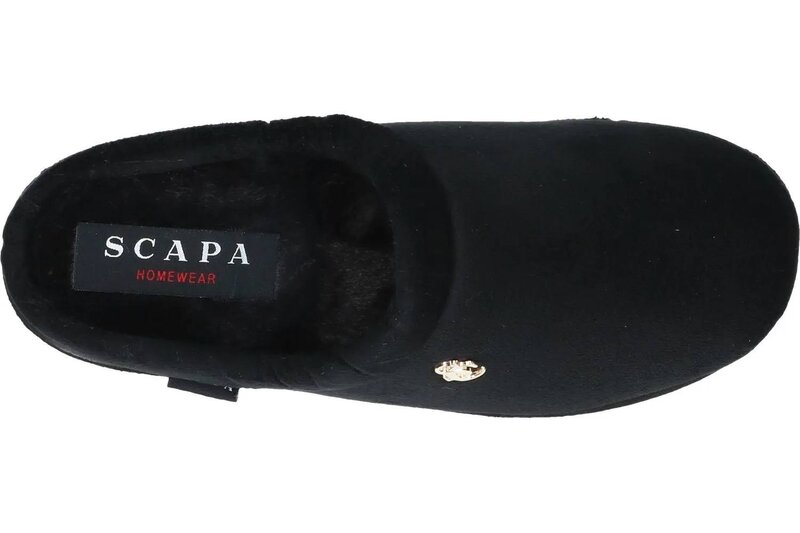 Scapa pantoffel zwart-photo-4