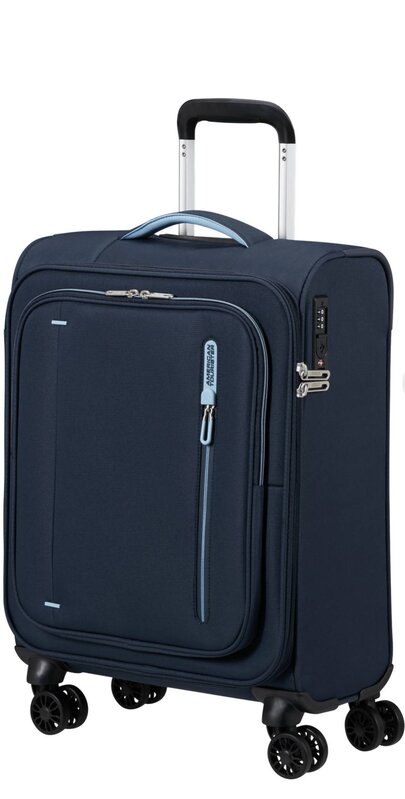 American tourister valiezen blauw-photo-4
