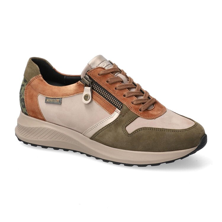 Mephisto schoen kaki tweede thumbnail